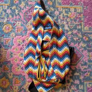 KAVU Multicolor Aztec Sling Bag